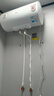 美的（Midea）【整機8年質保】60升電熱水器2100W節(jié)能省電速熱出租屋雙重殺菌加長防電墻國家補貼15%F60-21WA1 曬單實拍圖
