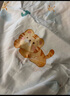 博洋寶貝（Beyond Kids）兒童全棉床笠單件套卡通A類純棉床罩單人被單 萌虎小鹿60*120 曬單實(shí)拍圖