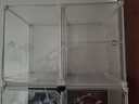 手辦展示柜適用樂(lè )高積木收納盒家用透明兒童玩具防塵模型陳列架子 【強磁吸款】1列4層（雙磁吸門(mén)） 曬單實(shí)拍圖
