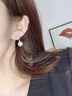 DAISY DREAM玫瑰的故事劉亦菲同款珍珠耳釘女2025新款爆款耳環(huán)輕奢銀針耳飾品 925銀針流蘇珍珠耳環(huán) 曬單實(shí)拍圖