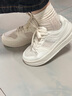 鴻星爾克玩酷3板鞋女鞋白色輕便網(wǎng)面透氣夏季2025新款低幫厚底休閑運(yùn)動鞋 微晶白(網(wǎng)面透氣) 39 送運(yùn)費(fèi)險 曬單實拍圖