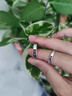 法蔻心電圖PT950鉑金情侶對戒白金戒指活口求婚戒生日禮物送女友老婆 鉑金款-單戒【女戒】 曬單實拍圖