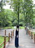 啄木鳥(niǎo)（TUCANO）黑色波點(diǎn)絲巾女章若楠同款2025新款長(zhǎng)條薄款氛圍感玫瑰花系脖時(shí)尚 黑色波點(diǎn)絲巾【玫瑰花可拆卸】 曬單實(shí)拍圖