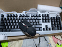 前行者（EWEADN）GX810無線機械手感鍵盤鼠標游戲鍵鼠套裝可充電臺式電腦筆記本薄膜帶旋鈕電競混光外設(shè) 曬單實拍圖