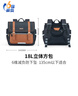 卡拉羊（KALA·Y）小學(xué)生書包1-3-6年級翻蓋包減負(fù)雙肩背包輕便防下墜兒童背包 【18L】格調(diào)黑-360°反光警示條 曬單實(shí)拍圖