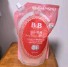 保寧（B&B）進(jìn)口嬰兒洗衣液寶寶專用內(nèi)衣物清潔洗衣液溫和植萃【2.6斤袋裝】 曬單實(shí)拍圖