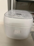 東芝（TOSHIBA）白珍珠發(fā)芽米電飯煲3L 3-4人IH立體大火力 2mm備長炭內(nèi)膽 家用智能電飯煲 RC-10HUC(W) 曬單實(shí)拍圖