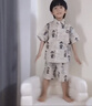 迪士尼寶寶男童套裝短袖夏季2025新款襯衫韓版男寶寶夏裝洋氣休閑兒童兩件套 杏色 90 建議80-90cm1歲半-2歲cm(收 曬單實拍圖