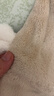 戴維貝拉（DAVE＆BELLA）新生兒爬服嬰兒連體衣0-6個(gè)月寶寶衣服冬季新款牛奶絨男寶睡衣 卡其色【現貨】 73cm （建議身高66-73cm） 曬單實(shí)拍圖