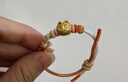 六桂福珠寶七夕禮黃金轉(zhuǎn)運(yùn)珠 呆萌加菲 5D硬足金轉(zhuǎn)運(yùn)珠手繩加菲貓家族聯(lián)名IP 曬單實(shí)拍圖