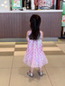G.duck小黃鴨美人魚(yú)公主裙女童連衣裙夏季兒童裙子女孩夏裝掛脖裙網(wǎng)紗裙 紫色 120 建議5~6歲【110-120cm】cm 曬單實(shí)拍圖