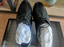 金利來(lái)男鞋四季新款商務(wù)正裝鞋皮鞋男真皮透氣系帶男士鞋子大碼小碼 黑色 40 曬單實(shí)拍圖