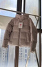 坦博爾新款面包羽絨服女短款連帽簡(jiǎn)約休閑百搭外套TBF330332D 玫瑰灰 M (165) 曬單實(shí)拍圖