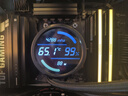 銀昕（SilverStone）E360 PRO黑色智能數(shù)顯一體式CPU 360水冷散熱器 溫度顯示屏/多平臺扣具/支持LGA1700/AM5/漏液包賠 曬單實拍圖