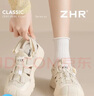 ZHR休閑鞋女鏤空輕便夏季女鞋軟底內(nèi)增高戶外登山鞋女 KS102 米色 39 曬單實(shí)拍圖