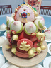 李記鴻福送長輩禮物老人生日壽桃饅頭蛋糕祝壽花饃過壽山東花餑餑壽包禮盒 金桃林壽婆款 福星高照 曬單實拍圖