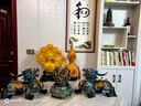 鉑悅璽熙銅鼎擺件貔貅時(shí)來(lái)運(yùn)轉(zhuǎn)客廳玄關(guān)辦公室擺件九轉(zhuǎn)乾坤鼎喬遷開(kāi)業(yè)禮品 貔貅聚財(cái)陣(小號(hào)貔貅一對(duì)+九轉(zhuǎn) 曬單實(shí)拍圖