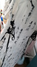 GOCHIEI2025夏季胖mm大碼女新中式改良國(guó)風(fēng)水墨印花旗袍裙氣質(zhì)顯瘦連衣裙 煙灰色 L 110-125斤 曬單實(shí)拍圖