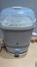 小白熊SnowBear奶瓶消毒器帶烘干 嬰兒奶瓶消毒烘干消毒柜鍋 2016- 10L 蒸汽消毒 曬單實(shí)拍圖