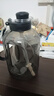 特步運(yùn)動(dòng)水壺噸杯噸桶大容量大肚杯塑料杯刻度吸管戶(hù)外健身便攜耐高溫 噸噸黑【直飲+吸管】基礎(chǔ)1800ml 耐高溫/嬰兒材質(zhì)/噸噸 曬單實(shí)拍圖