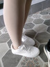 安踏輕松丨板鞋小白鞋男女同款厚底增高百搭輕質(zhì)運動(dòng)鞋子情侶休閑鞋 【女款】紙莎白-2 37.5 曬單實(shí)拍圖