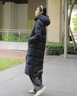 李寧火鍋羽絨服丨擋風(fēng)防潑水女子冬季顯瘦簡約連帽長外套AYMU502 曬單實拍圖