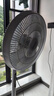 電風扇先科電器落地扇家用大風力電扇xldnke制冷16寸遙控立式搖頭風扇五葉 遙控-1.5米線-普通電機-輕底 曬單實拍圖