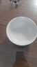酷彩（Le Creuset）法國炻瓷創(chuàng)意米飯湯面碗炻瓷沙拉水果家用14cm湯碗蛋白色 曬單實拍圖