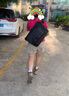 TIMBUK2郵差包信使包斜挎包反光防雨休閑騎行單肩包男運動(dòng)男士禮物 音速黑特別款2.0 Stash 曬單實(shí)拍圖