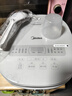 美的（Midea）電飯煲 0涂層電飯鍋4升 316L不銹鋼內(nèi)膽3-4人家用多功能無(wú)涂層微壓智能預(yù)約MB-RE476S 曬單實(shí)拍圖
