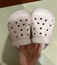 卡駱馳（CROCS）洞洞鞋貝雅男鞋女鞋輕便耐磨一腳蹬拖鞋休閑鞋|10126 白-100 36 /37(220mm) 曬單實(shí)拍圖