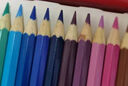 輝柏嘉（Faber-castell）水溶性彩鉛筆彩色鉛筆72色涂色填色彩筆繪畫(huà)筆套裝114463（配毛筆+筆刨+橡皮）美術(shù)寫(xiě)生 曬單實(shí)拍圖