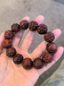 滄瀚貔貅小葉紫檀手串男文玩念珠轉(zhuǎn)運(yùn)生財盤玩把件雕刻佛珠手鏈 紫檀貔貅手串紫氣東來興旺開泰 曬單實拍圖