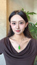 高冰 玉髓小福豆吊墜陽綠四季豆瑪瑙鑲嵌翡翠項鏈女情人節(jié)禮物 陽綠四季豆吊墜 曬單實拍圖