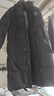 鴨鴨（YAYA）王一博同款冰殼零下20度羽絨服男女長(cháng)款過(guò)膝極寒加厚保暖東北外套 青光黑【王一博力薦】 S 165/84A 曬單實(shí)拍圖