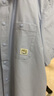 哈吉斯（HAZZYS）男裝 夏季【PHIZ系列】男襯衣工裝風貼袋寬松短袖襯衫男 淺藍色LL L （175/96A 48） 曬單實拍圖