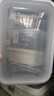 龍士達飯盒微波爐保鮮盒 透明塑料上班族密封便當盒可加熱 2.5L 2個裝 曬單實拍圖