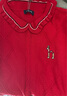 哈吉斯（HAZZYS）童裝女童上衣春新品中大童紅品翻領(lǐng)優(yōu)雅經(jīng)典時(shí)尚裙式上衣 經(jīng)典紅 165 曬單實(shí)拍圖