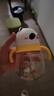 貝親（Pigeon）熊貓小月齡防嗆防漏喝水喝奶學(xué)飲杯奶瓶 300mL 7月+ 曬單實(shí)拍圖