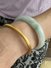 勛戀古法素圈沙金手鐲女實(shí)心傳承不掉色仿真鐲子送女友老婆生日禮物 直徑5毫米【常規(guī)推薦+送禮盒】 圈口內(nèi)徑60mm 【適合115-129斤】 曬單實(shí)拍圖