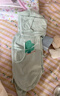 貝瑞加（Babyprints）嬰兒包屁衣2件裝新生兒純棉A類(lèi)系帶連體衣護肚哈衣四季內衣 粉52 曬單實(shí)拍圖