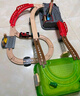 Hape(德國)火車軌道玩具木質(zhì)拼插diy小鎮(zhèn)運(yùn)輸收納套節(jié)日禮物E3764 曬單實(shí)拍圖