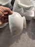 紅牡丹景德鎮(zhèn)骨瓷碗盤餐具陶瓷釉下彩碗碟整套簡約家用碗具喬遷碗筷盤子 云錦萬里56件套湯碗版禮盒裝 曬單實拍圖