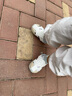 耐克（NIKE）Jordan官方耐克喬丹男女童FLARE嬰童涼鞋魔術(shù)貼秋季寶寶CI7850 142山峰白/傳奇藍/氫藍/傳奇淺褐 23.5 曬單實拍圖