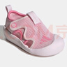 阿迪達斯（adidas）阿迪達斯童鞋25春季新款男女大小童魔術(shù)貼包頭涼鞋 JR5697粉色  曬單實(shí)拍圖
