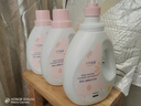 十月結(jié)晶嬰兒酵素洗衣液 寶寶專用洗衣液1L*3瓶+2L袋裝 曬單實拍圖
