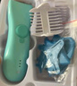 奧克斯（AUX） 嬰兒理發(fā)器電動推剪寶寶電推子小孩剃光頭剪頭發(fā)器兒童剃頭剪發(fā)器充電式全身水洗理發(fā)工具 簡粉防水不傷頭皮【含美發(fā)禮包】 曬單實拍圖