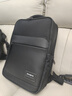 新秀麗（Samsonite）電腦雙肩包背包男書包商務(wù)時(shí)尚立體大容量送男友老公\TT0 黑色|15.6英寸電腦|凈重0.85kg 曬單實(shí)拍圖