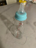 貝親（Pigeon）寬口徑玻璃奶瓶 新生兒自然實感硅橡膠護(hù)層彩繪奶瓶 標(biāo)準(zhǔn)口徑240ml M奶嘴3-6月 曬單實拍圖