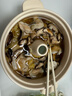 北鼎陶瓷豬豬飯盒便攜保鮮盒上班族學(xué)生帶飯餐盒蒸鍋烤箱15cm淺衫綠 曬單實(shí)拍圖